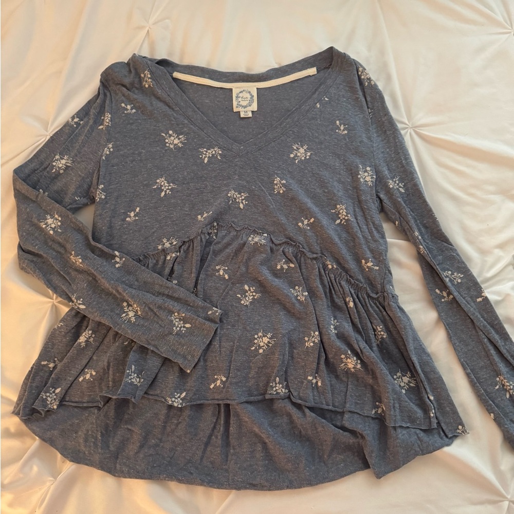 Floral Long Sleeve Top